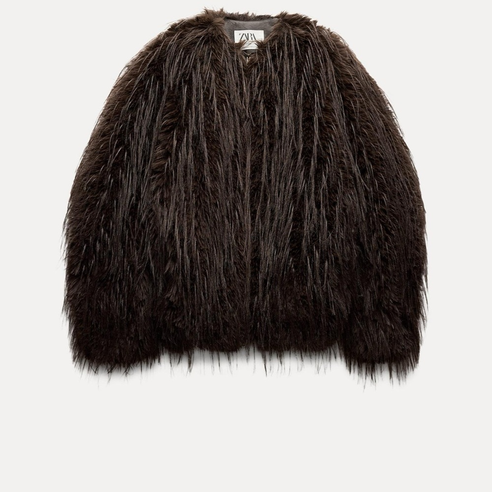 New with tags 
Faux Fur Bomber Jacket Limited edition
Xs-S runs large
